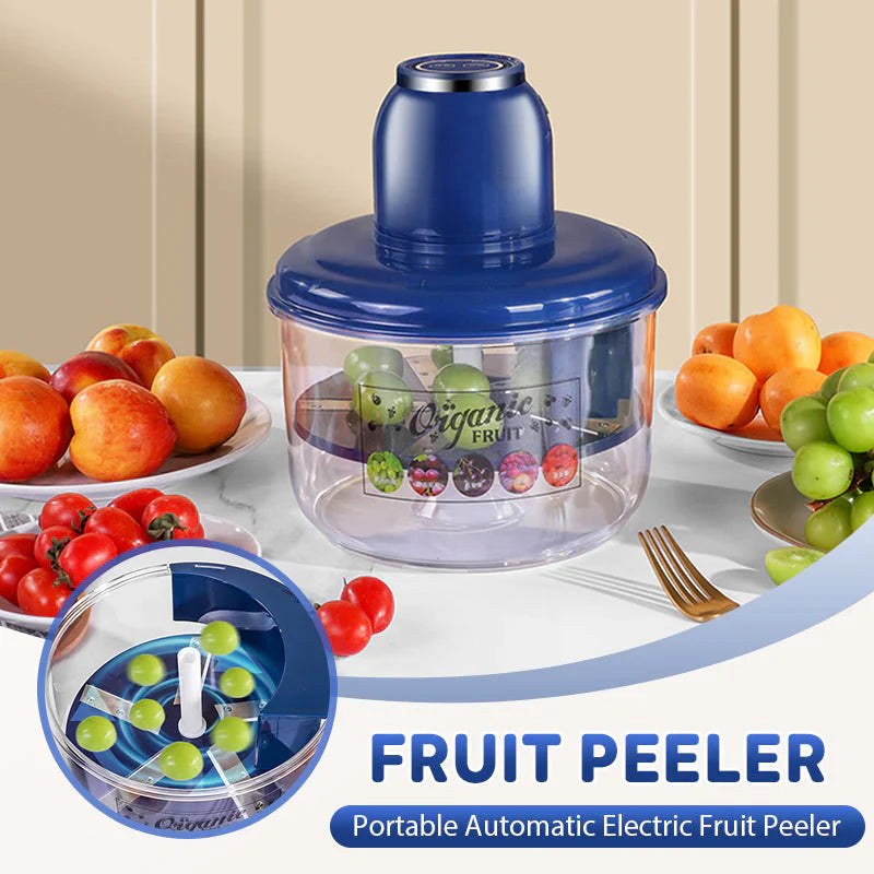Portable Automatic Electric Peeler for Fruits and Vegetables