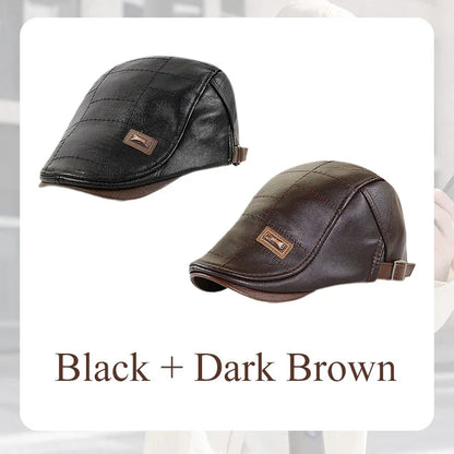 New Fashion Leather Beret | Pack Of 2 city