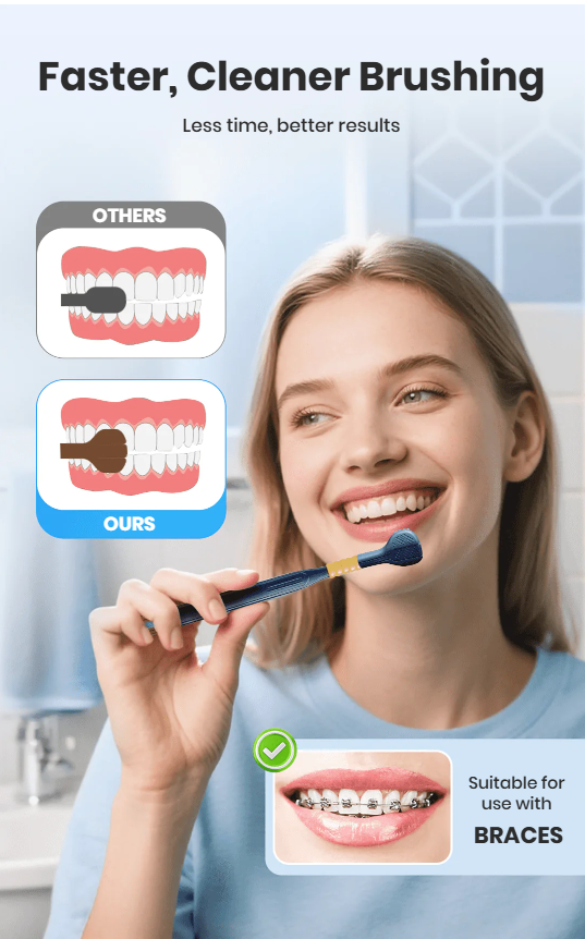 Multiangle Cleanning Toothbrush