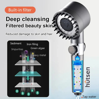 Borhe® Shower - 4 in 1 Massage and Skin Beauty Multifunctional Shower Head