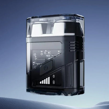 Transparent Mini Electric Shaver - IPX7 Waterproof