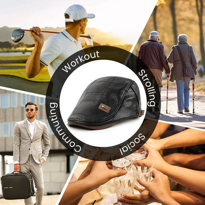 New Fashion Leather Beret | Pack Of 2 city