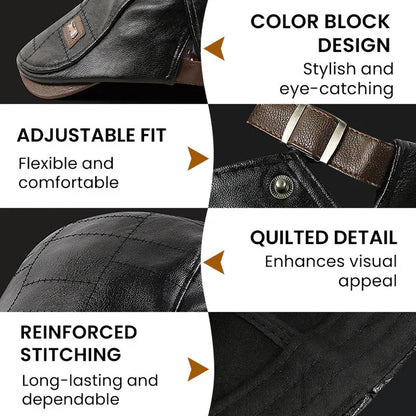 New Fashion Leather Beret | Pack Of 2 city